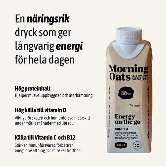 Morning Oats - Frukost på nolltid - välj 2 smaker!