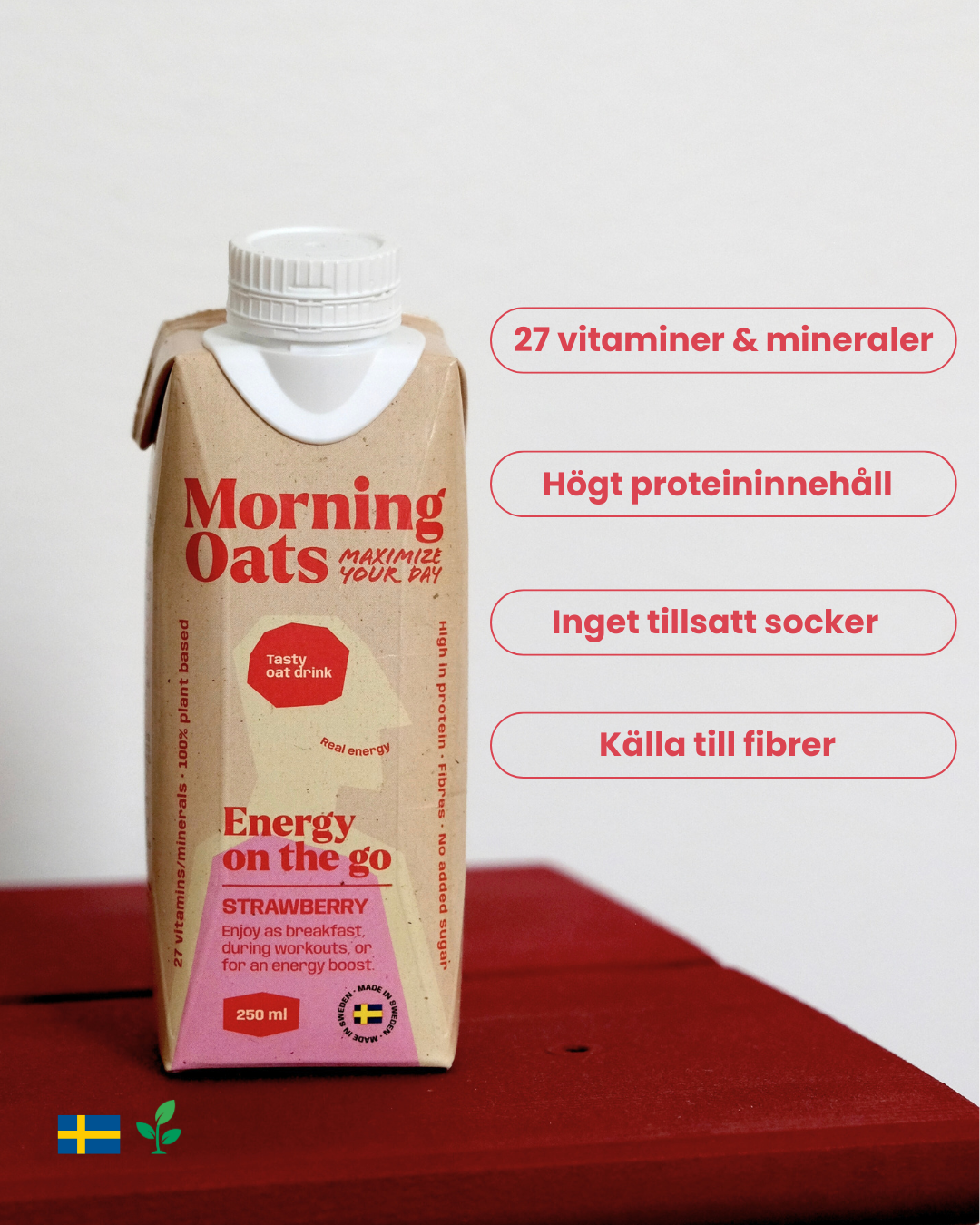 Morning Oats - Måltid på nolltid - välj 2 smaker!