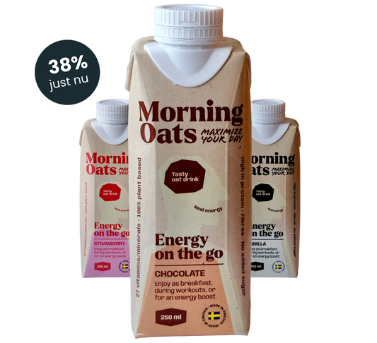 Morning Oats - Frukost på nolltid - välj 3 smaker!