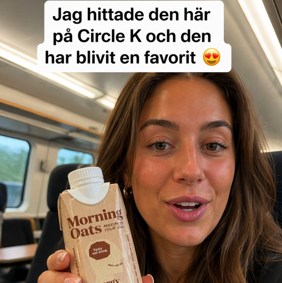 Hittade Morning Oats på Cirkel K och den är en favorit