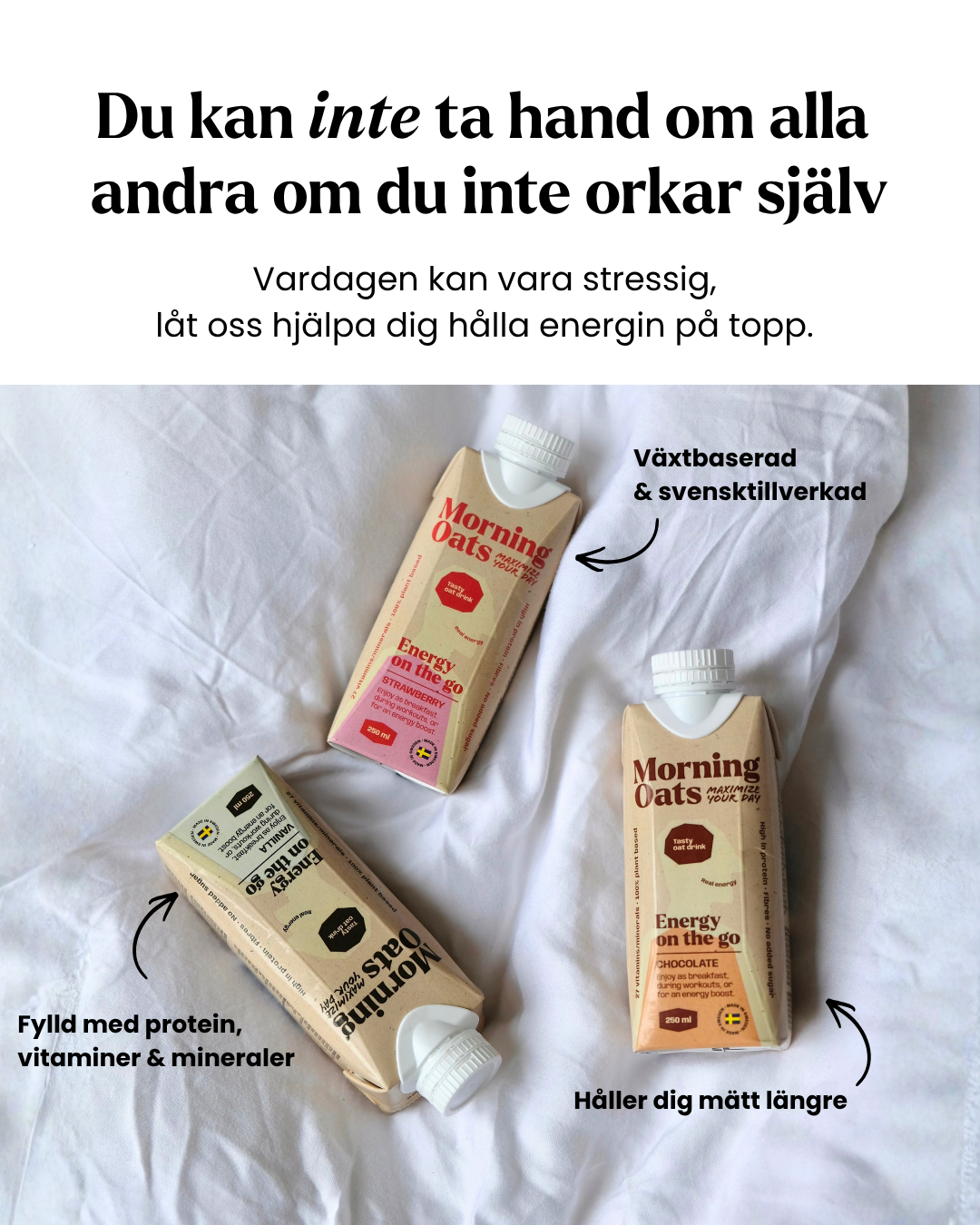 Morning Oats - Måltid på nolltid - välj 2 smaker!