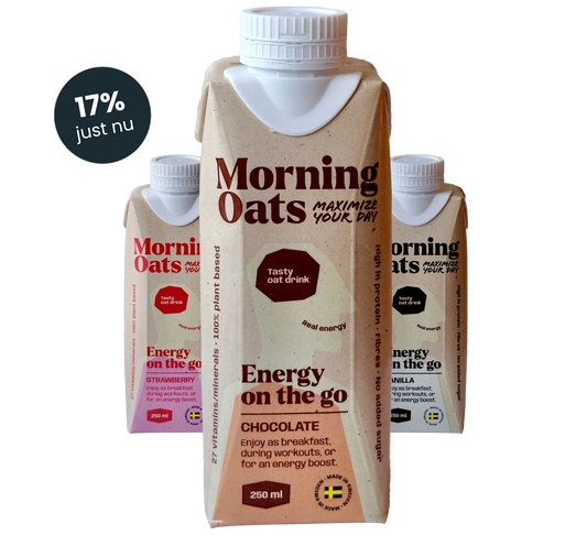 Morning Oats - Frukost på nolltid - välj 1 smak!