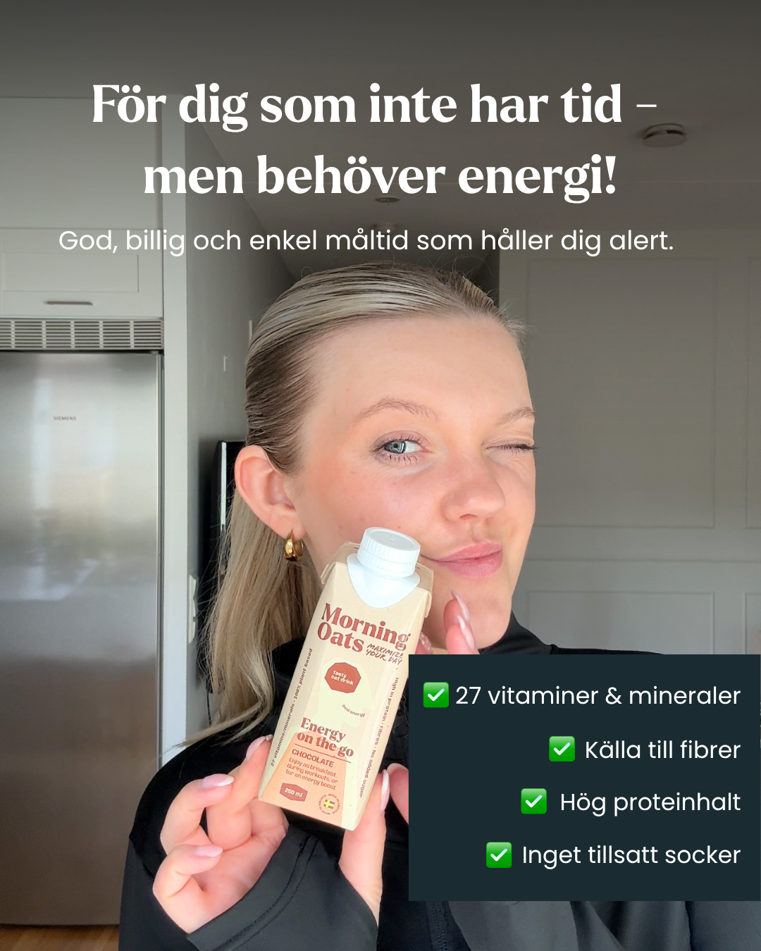 Morning Oats - Måltid på nolltid - välj 2 smaker!